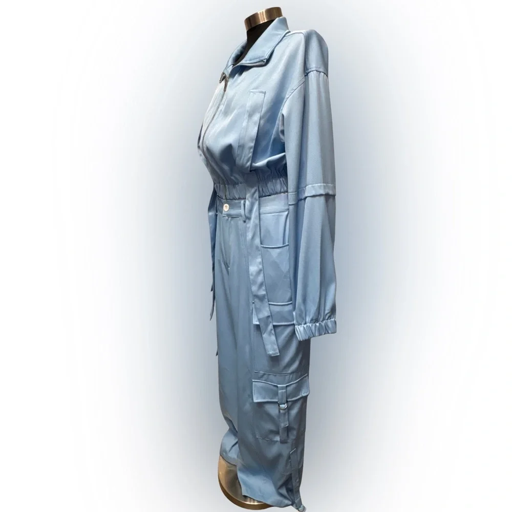 Loragal 2-Piece Set Jacket & Pants | Size Large | Wide Leg - Picture 2 of 5